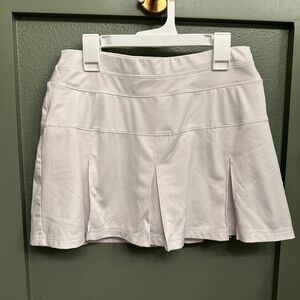 Pleated tennis skirt